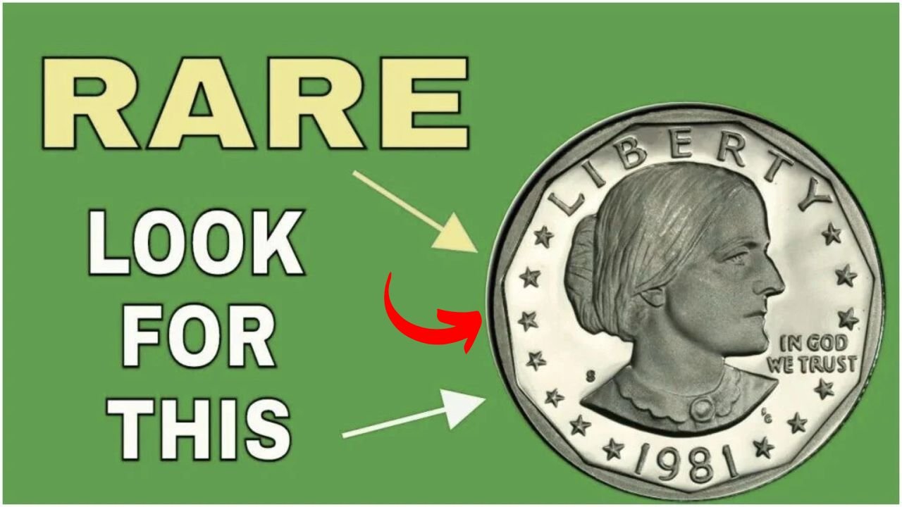$880,000 1981 Susan B. Anthony Dollar Still in Circulation
