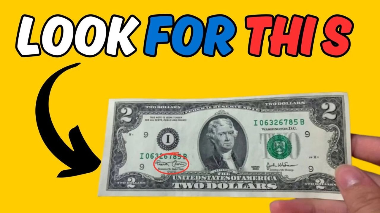 A Rare $2 Bill Worth